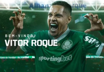 Palmeiras anuncia acerto com o atacante Vitor Roque