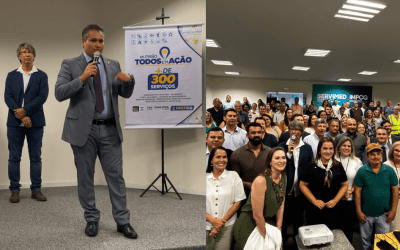 Vereador Leinha participa do lançamento do calendário do Mutirão Todos em Ação