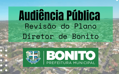 Município e Estado realizam primeira audiência pública para discutir revisão do Plano Diretor de Bonito